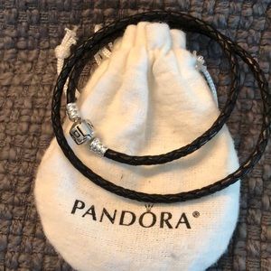 Double Leather Bracelet